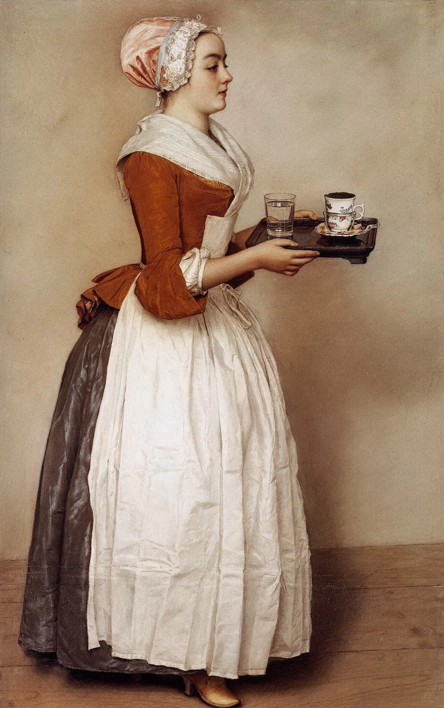 La ragazza con la cioccolata - Gemäldegalerie, Dresden